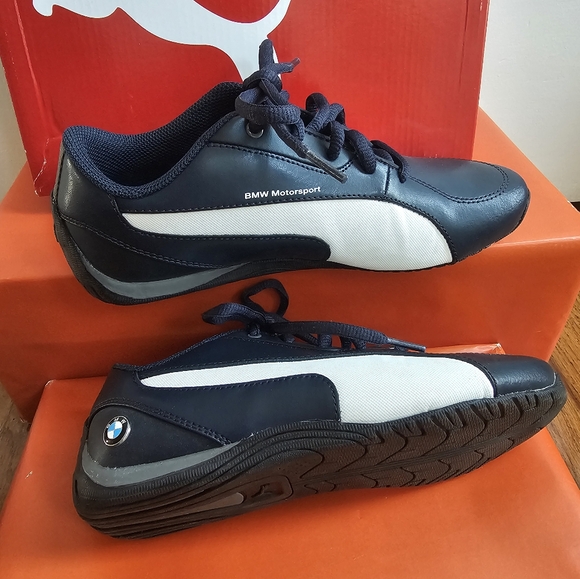 PUMA Bmw M Drift Cat 5 Low-tops Sport Shoes Navy-Blue. New in box - Picture 1 of 7